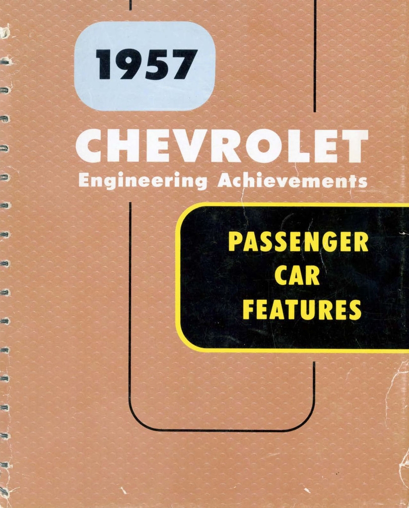 1957 Chevrolet Engineering Features Booklet Page 93